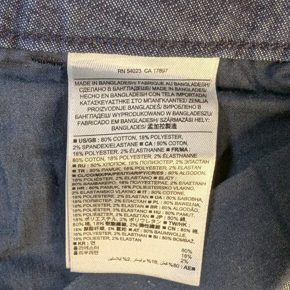 Banana Republic Hampton Fit Cropped Jeans Size 8 Classic Basics Preppy Casual - Picture 9 of 11